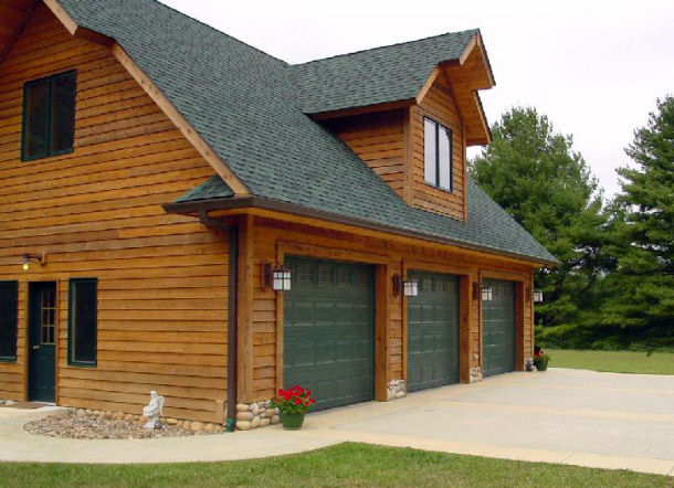 Wooden Garage